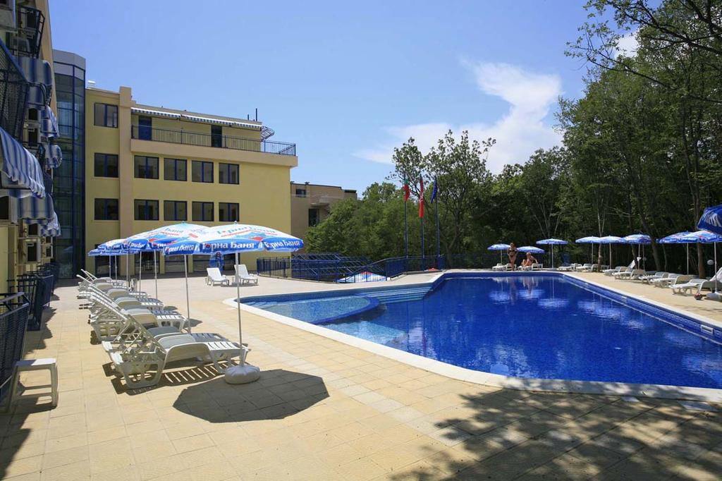 Blue Sky Hotel - & Parking Goldstrand Exterior foto